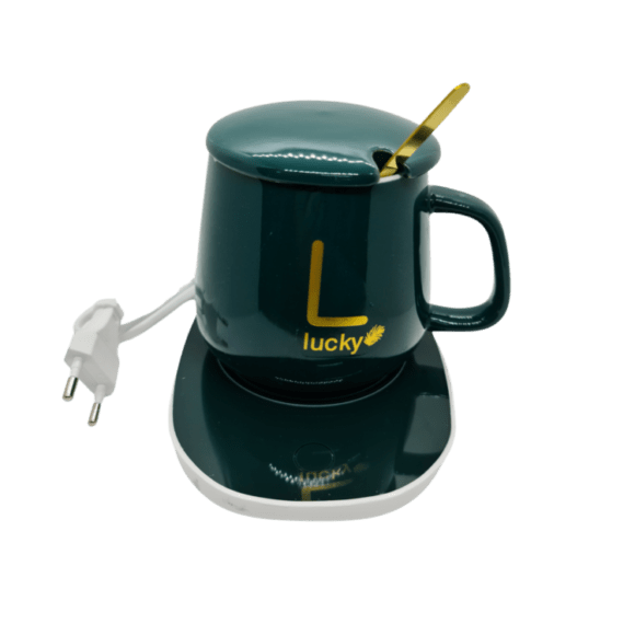 Taza De Cerámica Con Base Eléctrica Para Calentar - Imagen 11