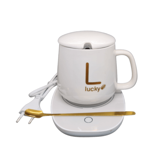 Taza De Cerámica Con Base Eléctrica Para Calentar - Imagen 13