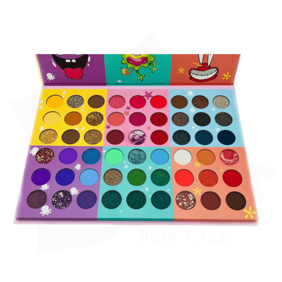 Paleta Sombras Bob Esponja - 66 Colores - Colorful Rainbow - Imagen 3