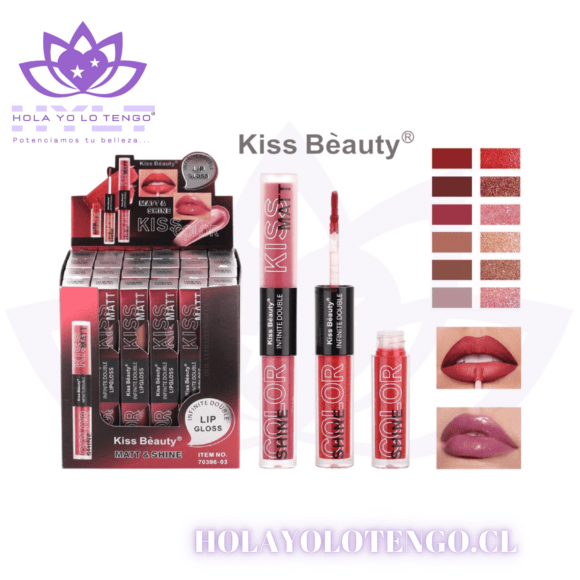 Lip Matte + Gloss - Kiss Color - Kiss Beauty®