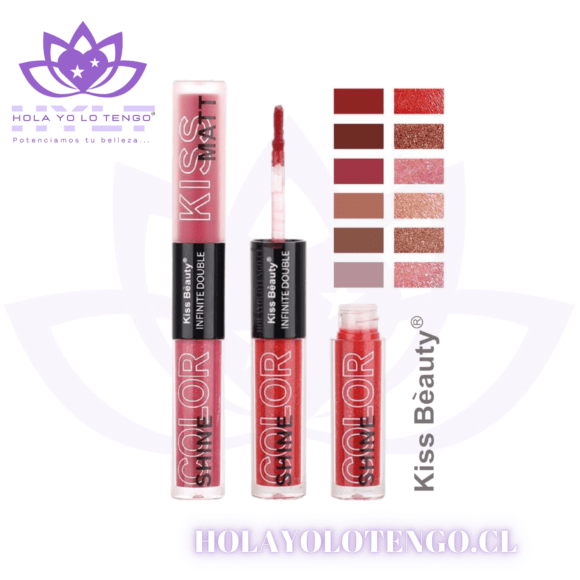 Lip Matte + Gloss - Kiss Color - Kiss Beauty® - Imagen 2