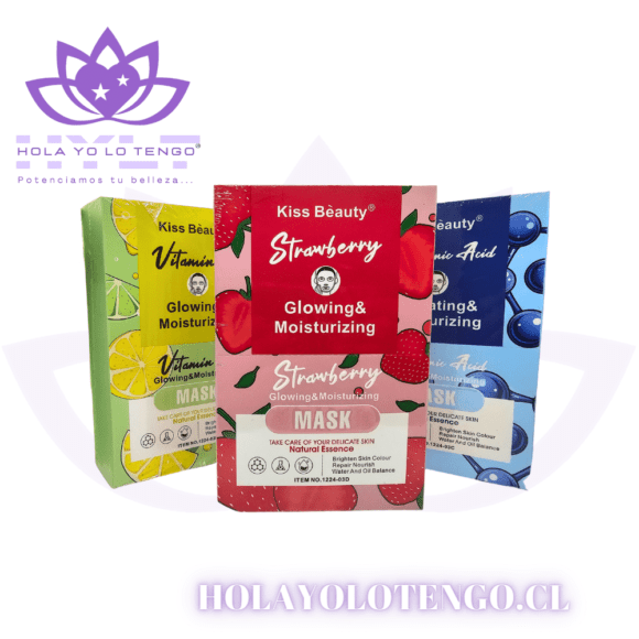 Caja 10 Unds. Mascarillas - Natural Essence - Kiss Beauty®