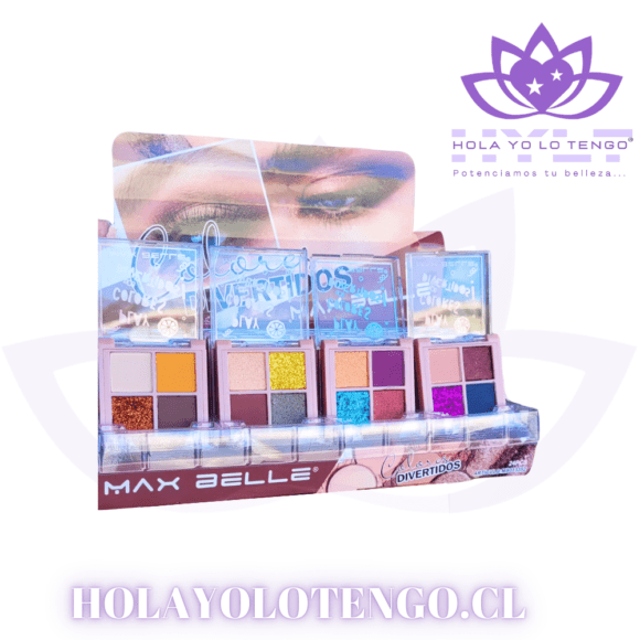 Paleta 4 Colores Play - Maxbelle®